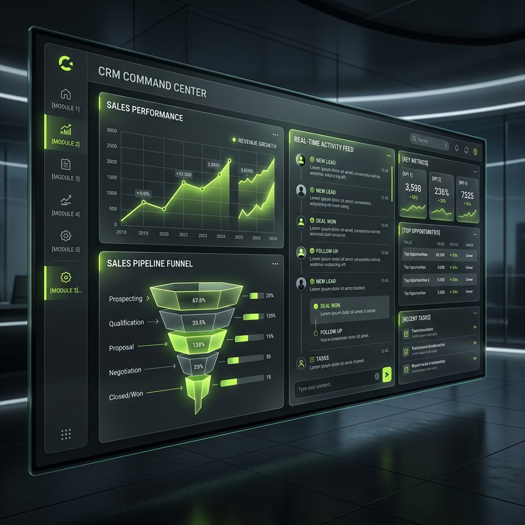 Futuristic Command Center